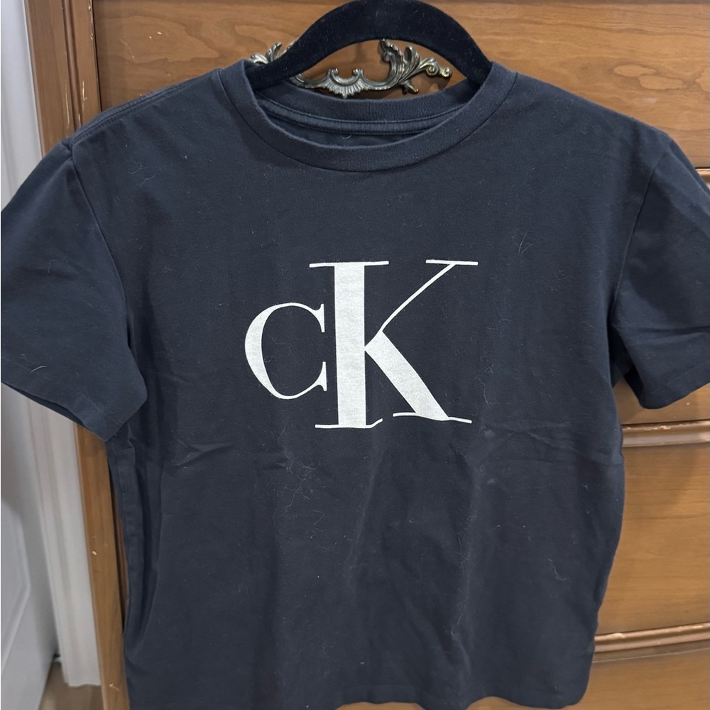 Calvin Klein Black Short Sleeve Tee
